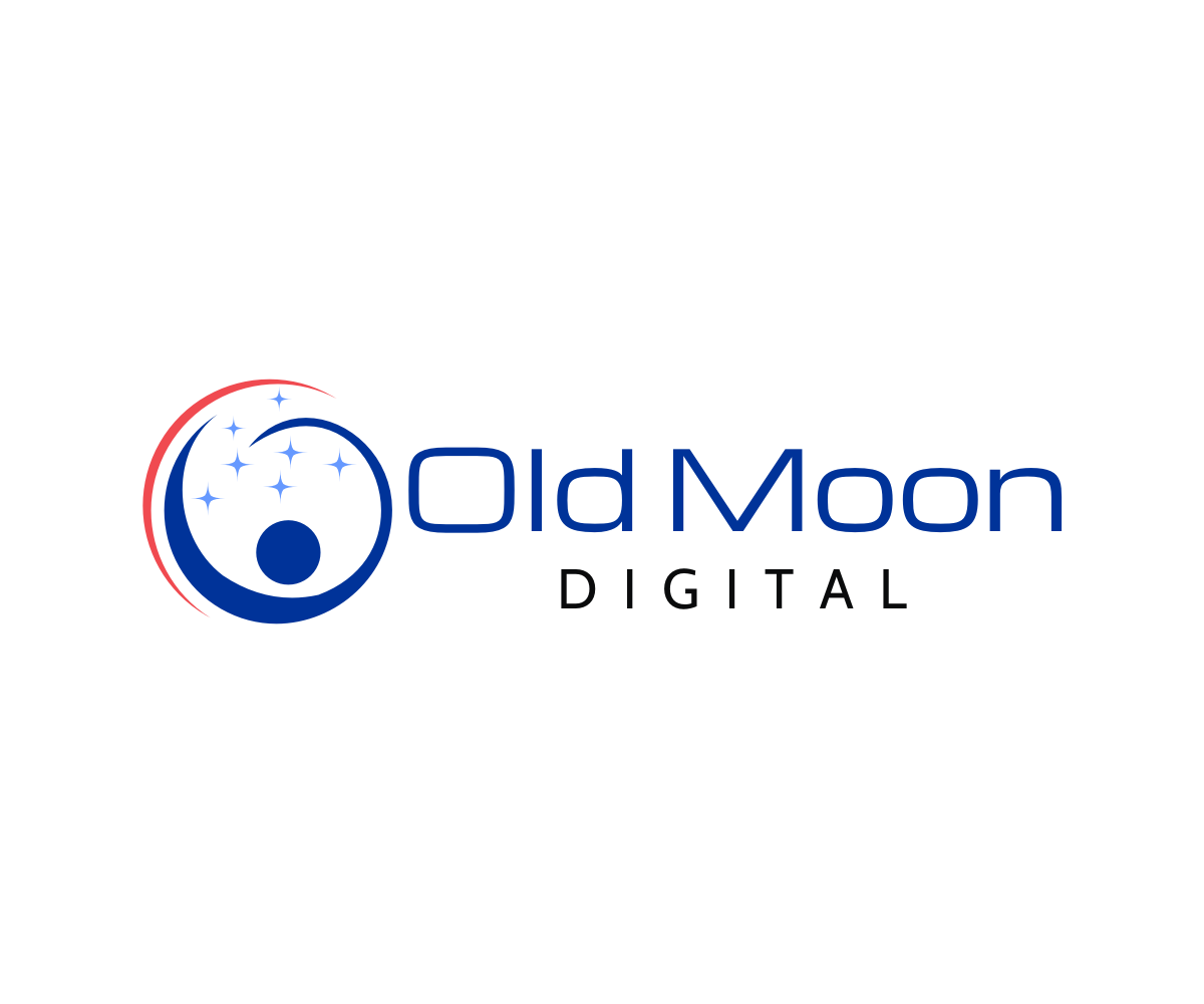 Logo Design by T I K H E - L M W for Old Moon Digital Inc. | Design #19612495