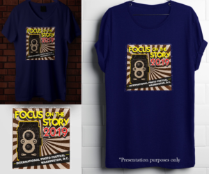 T-Shirt Design for Annual Photography Festival | T-Shirt-Design von JanuXart