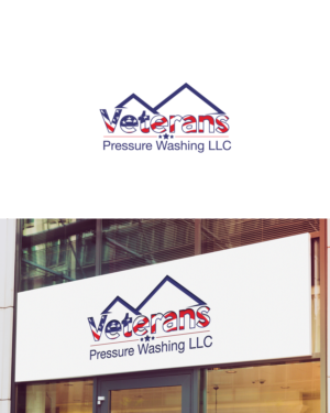 Logo Design by S. Shin for Veterans Pressure Washing LLC | Design: #19572323