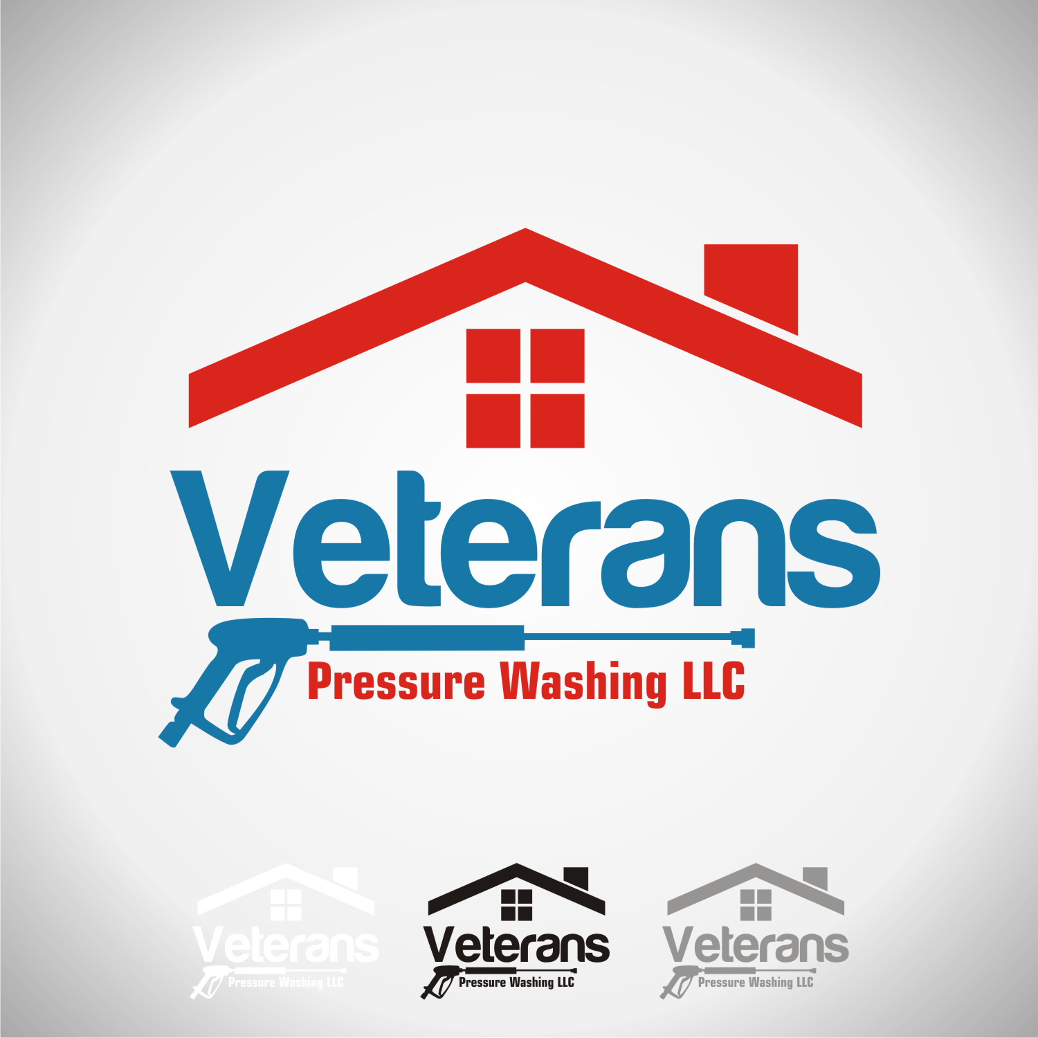 Design de Logo par R.A.D™  pour Veterans Pressure Washing LLC | Design #19617507