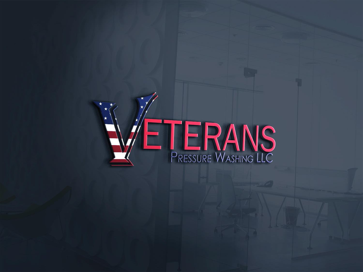 Design de Logo par Kingdom Vision pour Veterans Pressure Washing LLC | Design #19577280