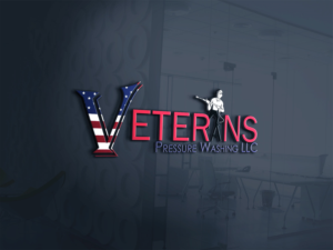 Logo Design by Kingdom Vision for Veterans Pressure Washing LLC | Design: #19596528