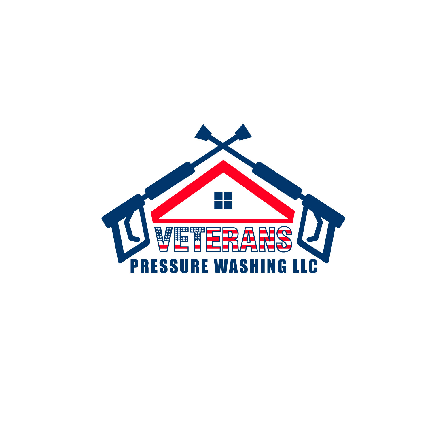 Logo Design by e-graphics for Veterans Pressure Washing LLC | Design #19599467