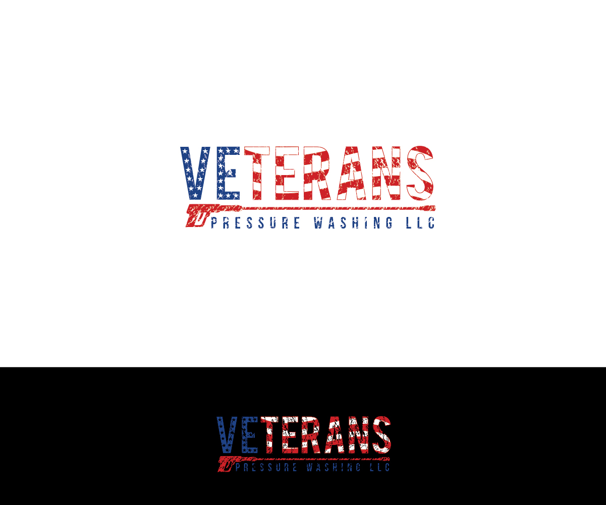 Diseño de Logo por Maxo-Biz para Veterans Pressure Washing LLC | Diseño #19586378