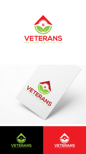 Design de Logo par AnteMeridiem pour Veterans Pressure Washing LLC | Design : #19579356