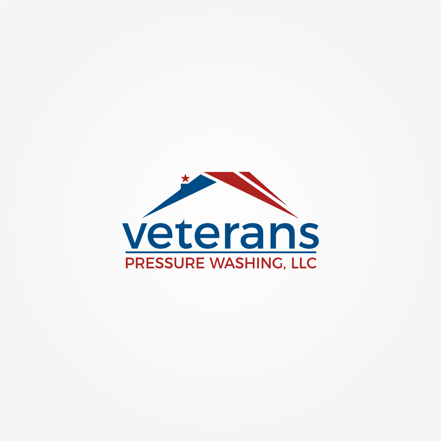 Logo Design by Creative™ for Veterans Pressure Washing LLC | Design #19571469