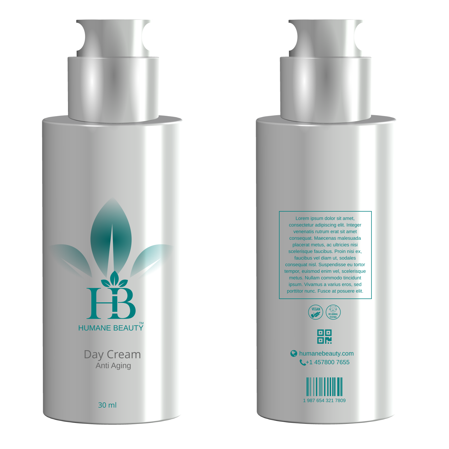Professional, Colorful, Skin Care Product Label Design for Humane Beauty Pty Ltd by elveneclipse