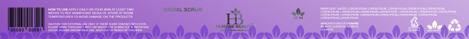 Label Design by Lin23 for Humane Beauty Pty Ltd | Design #19631341