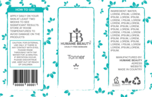 Label Design by Lin23 for Humane Beauty Pty Ltd | Design: #19634629