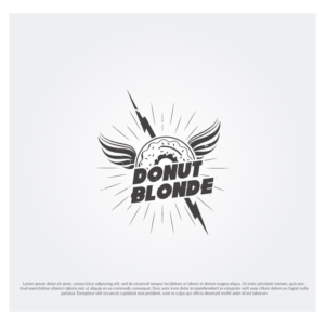 Logo Design by WILD FOX Desing Studio for DONUT BLONDE | Design: #19614029