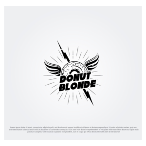 DONUT BLONDE (we would like the text to be in all caps, kind of like we're shouting it from the rooftops) | Logo-Design von WILD FOX Desing Studio