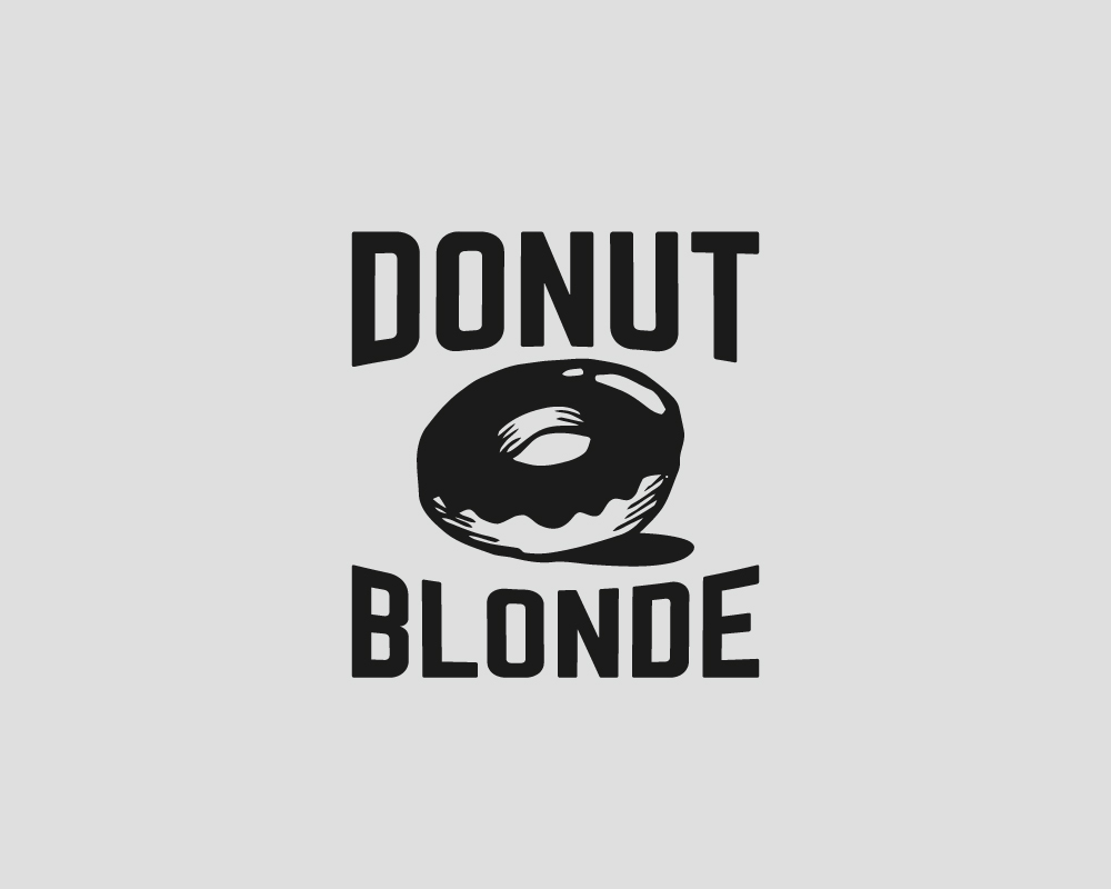 Logo Design by Madara Uchiha for DONUT BLONDE | Design #19576763