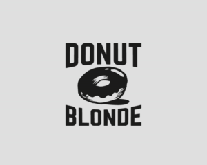 Logo Design by Madara Uchiha for DONUT BLONDE | Design: #19576763