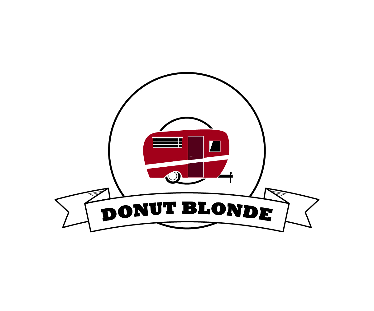 Logo Design by fauxdesigns for DONUT BLONDE | Design #19581926
