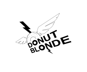 Logo Design by fauxdesigns for DONUT BLONDE | Design: #19617178