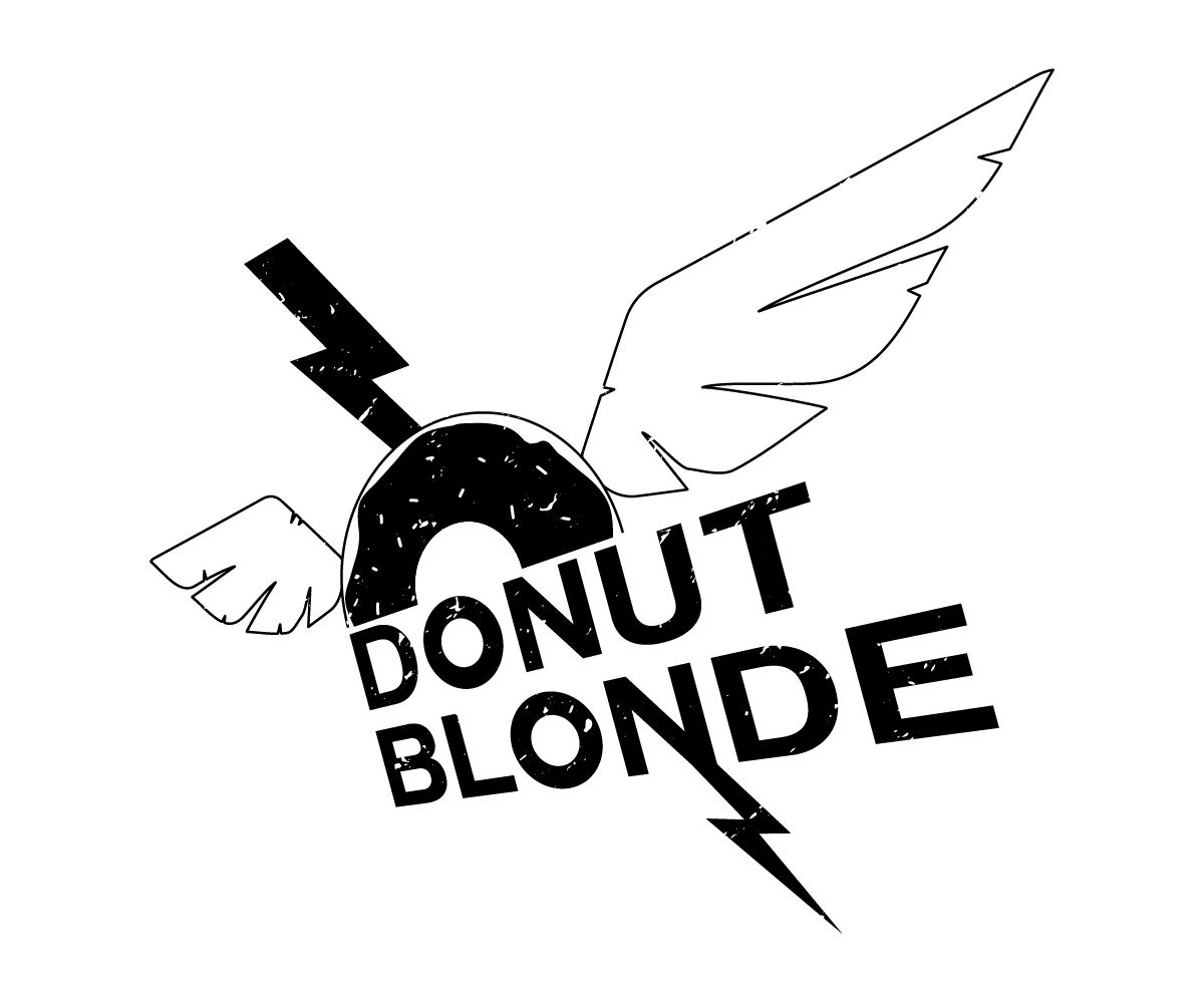 Logo Design by fauxdesigns for DONUT BLONDE | Design #19619324