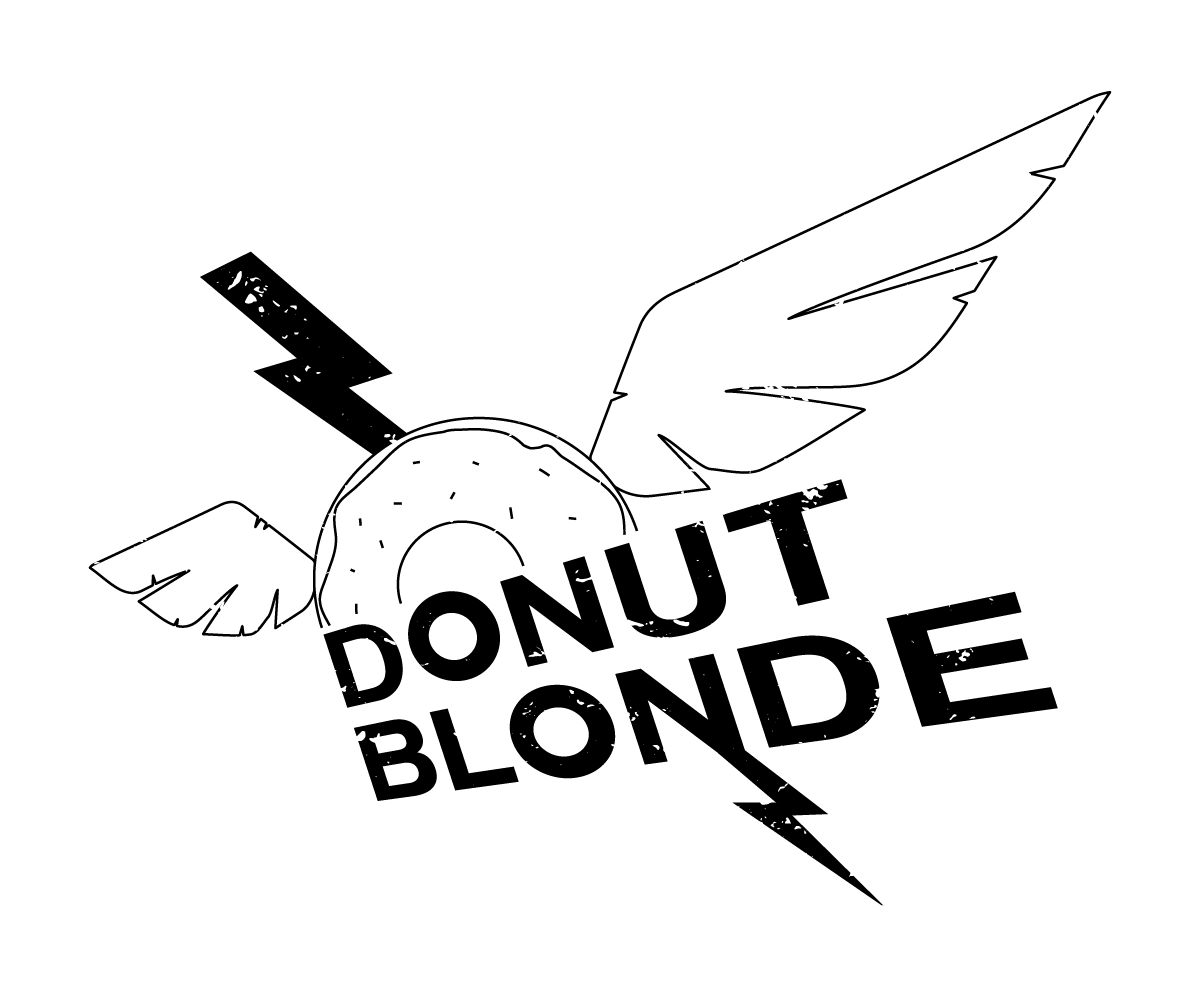 Logo Design by fauxdesigns for DONUT BLONDE | Design #19619325