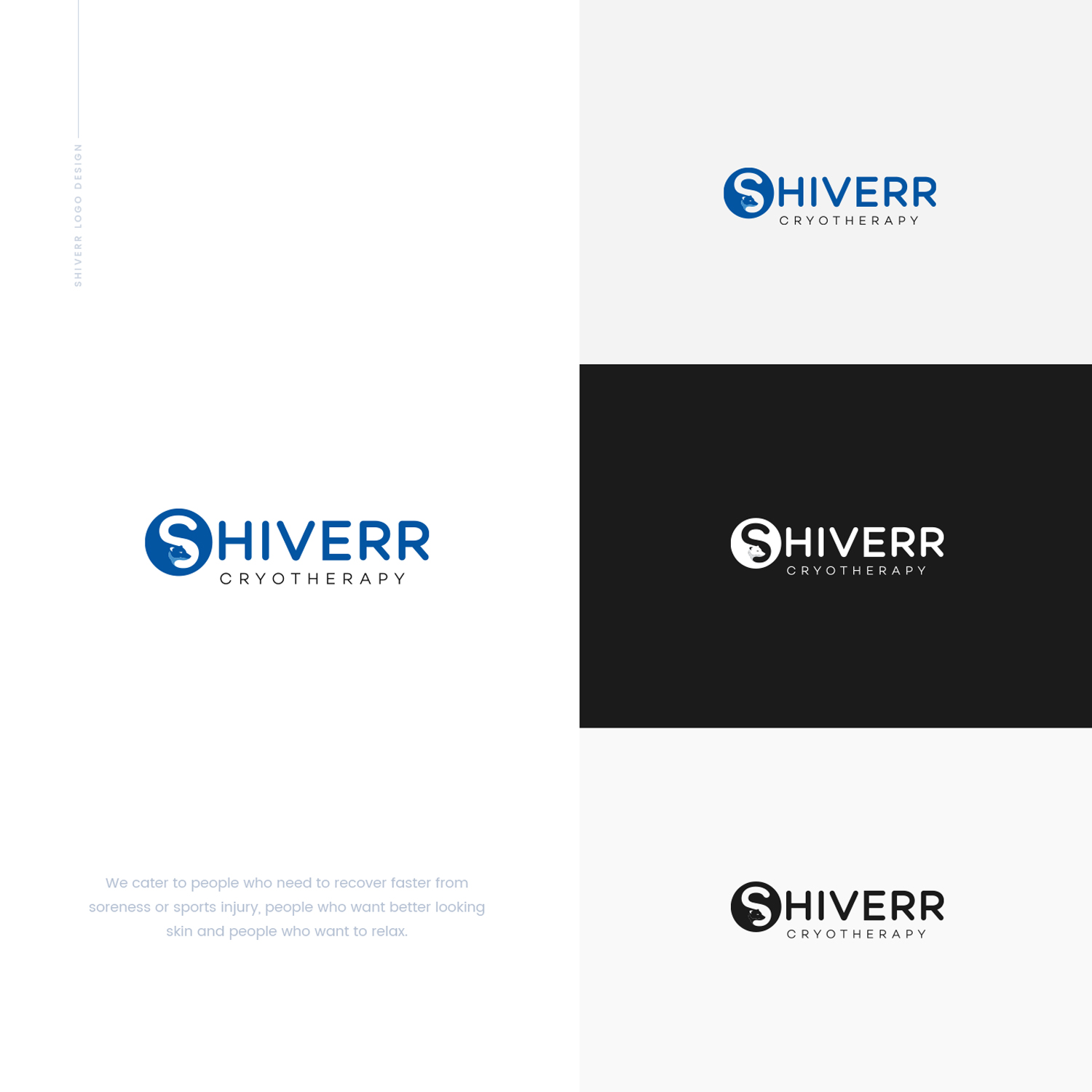 Logo Design by Design Street for SHIVERR Cryotherapy | Design #19577330