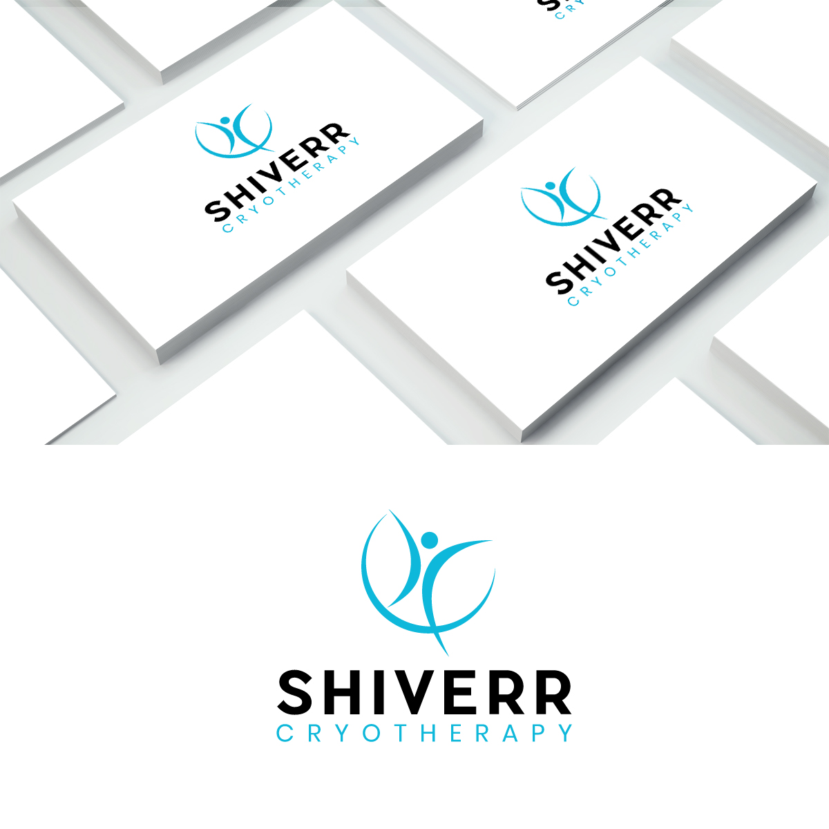 Logo Design by Aqeel Momin for SHIVERR Cryotherapy | Design #19588279