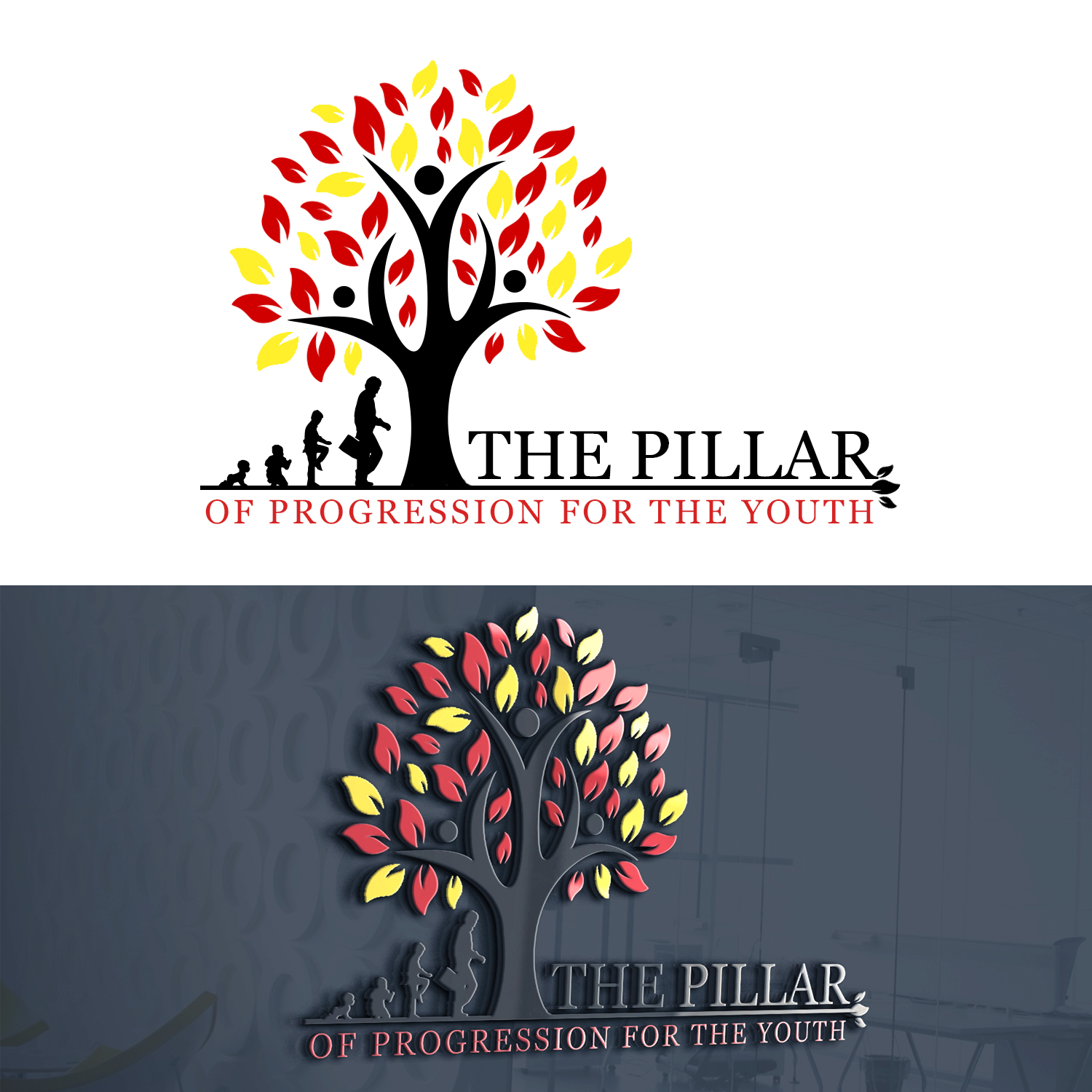 Logo Design by kpgroup for Pillar of Progression for the Youth | Design #19629288