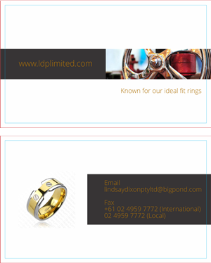 Business Card Design by barinix for LindsayDixonProprietaryLimited | Design: #2893420
