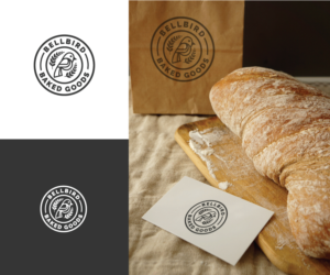 Bellbird Baked Goods (with a variant being Bellbird Bakery) | Diseño de Logo por Ena