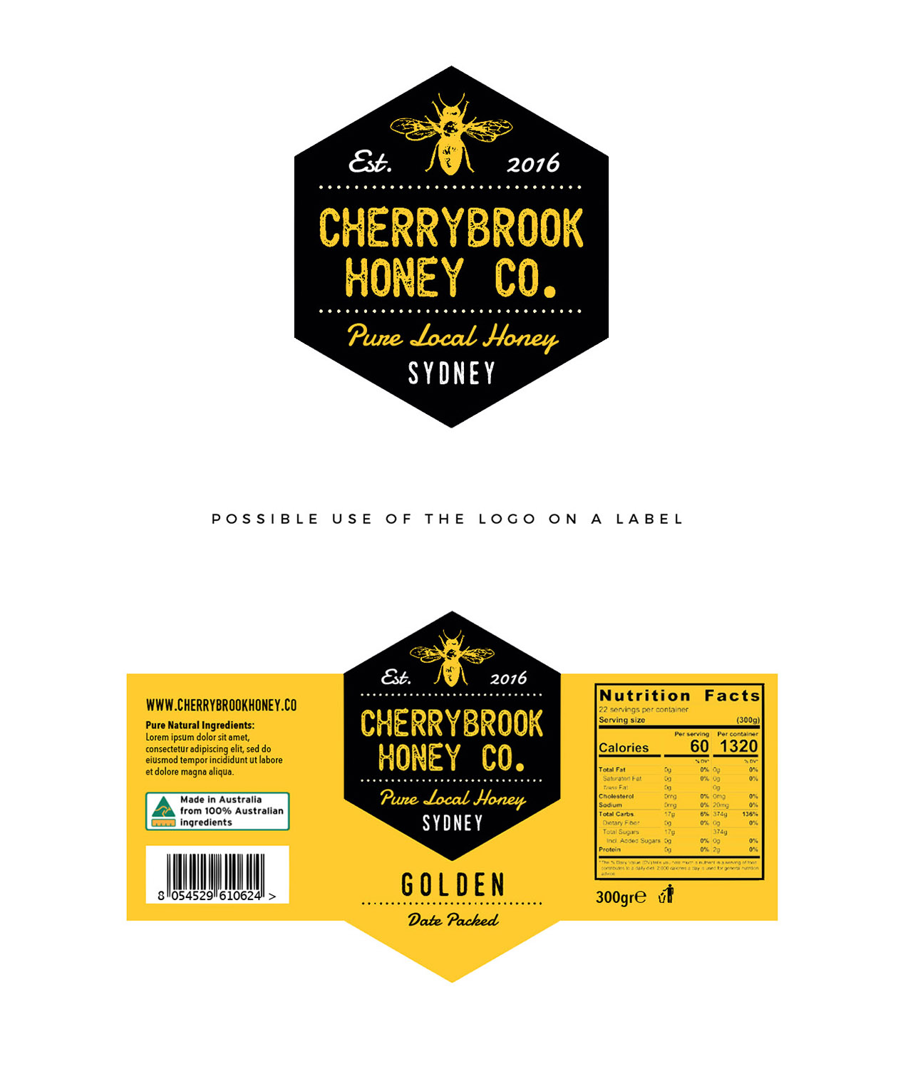 Design de Logo par wonderland pour Cherrybook Honey Company | Design : #19615939