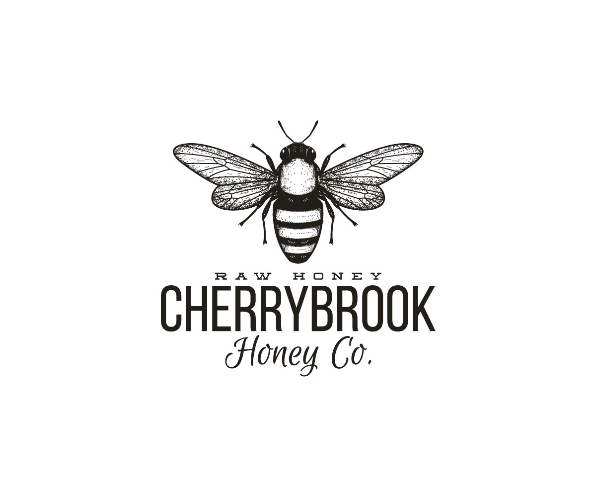 Logo Design by 91.kremena.petrova for Cherrybook Honey Company | Design #19585573