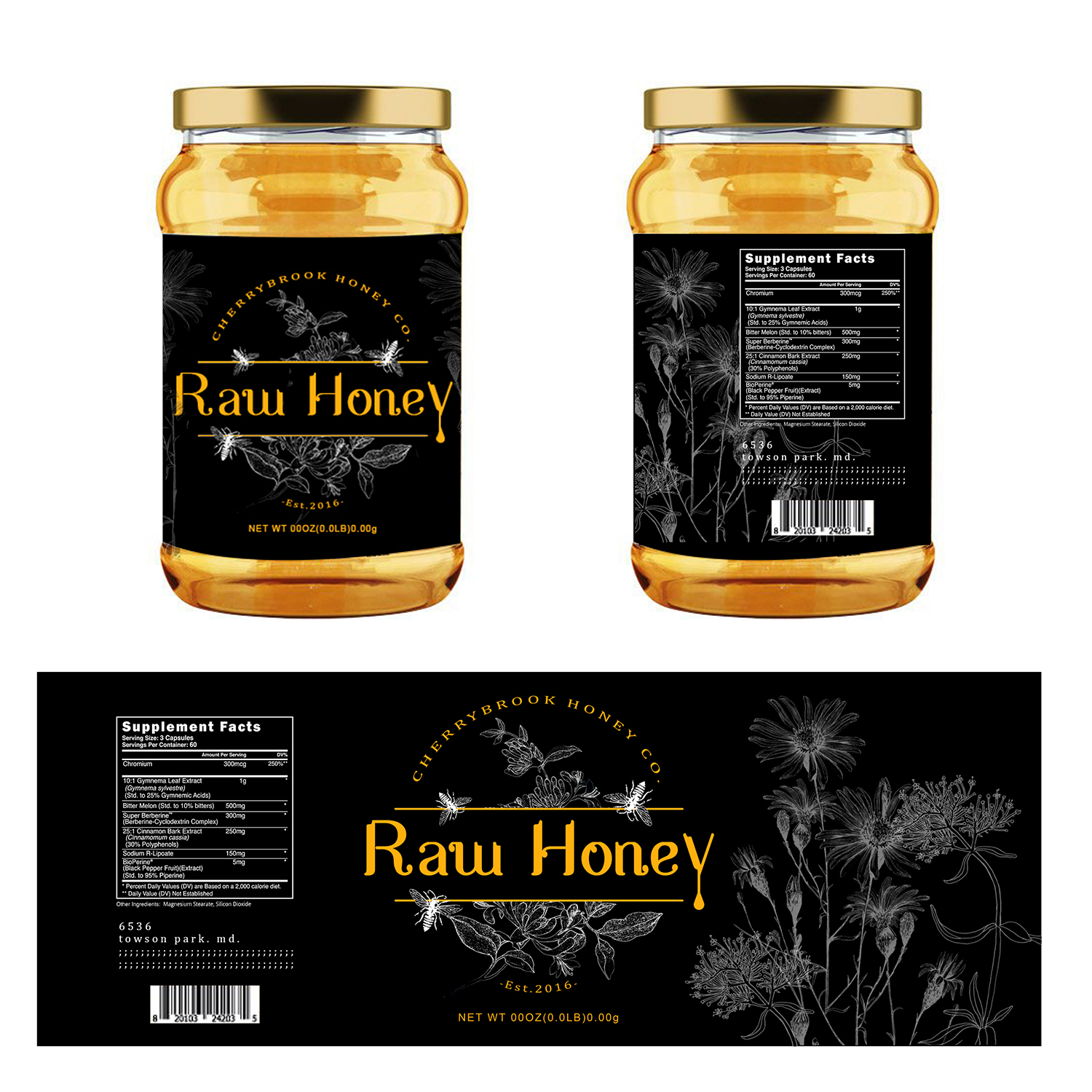Design de Logo par sepid_designer pour Cherrybook Honey Company | Design #19607251