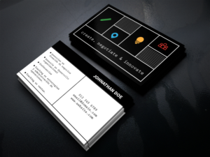 Business Card Design by JK18 for this project | Design: #19624056