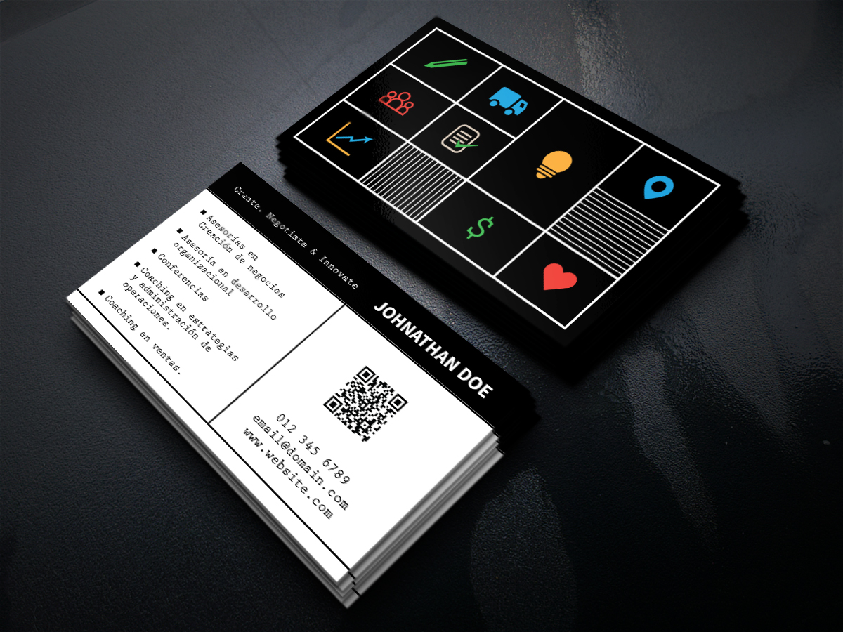 Business Card Design by JK18 for this project | Design #19634049