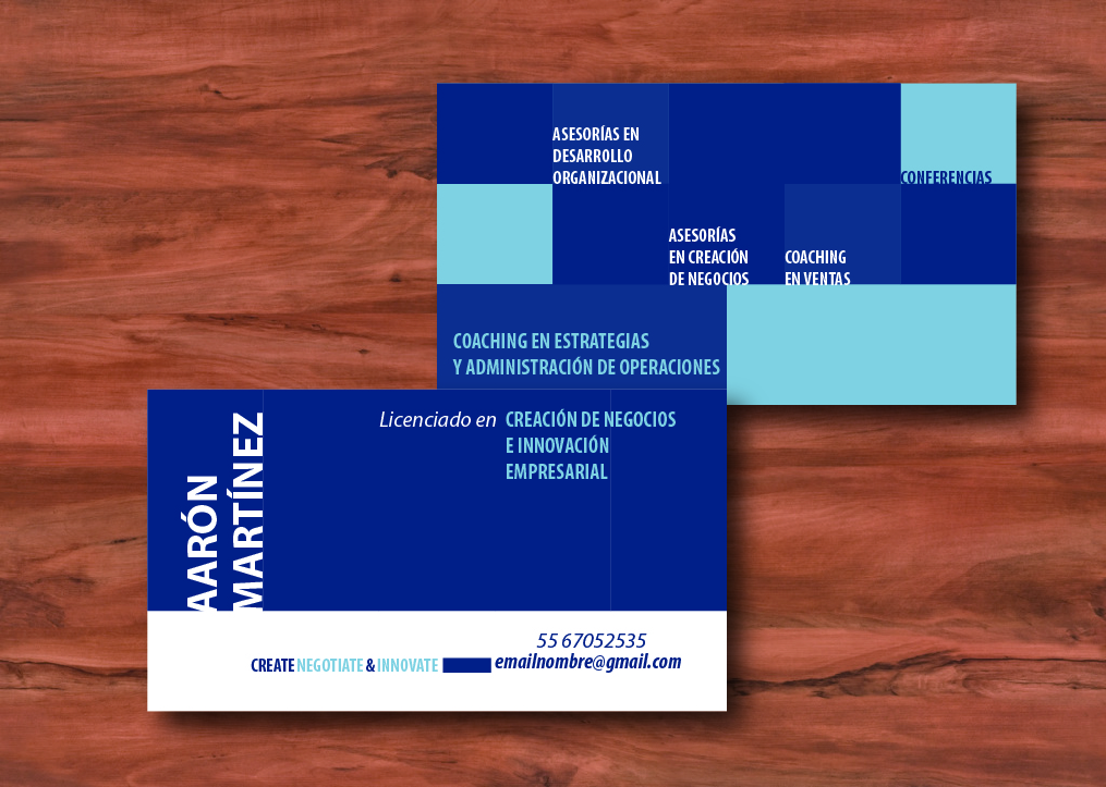 Visitenkarten-Design von Adriana Cárdenas für dieses Projekt | Design #19634218