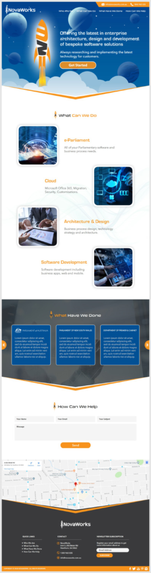 Web-Design von -Marc- für Novaworks | Design: #20121243