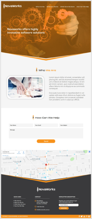 Web Design by -Marc- for Novaworks | Design: #20189875