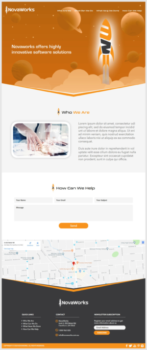 Web Design by -Marc- for Novaworks | Design: #20189876