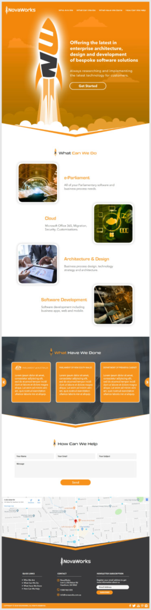 Web Design by -Marc- for Novaworks | Design: #20189877