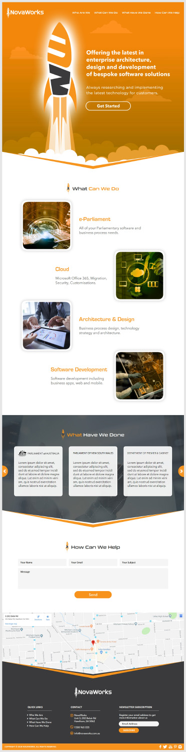 Web-Design von -Marc- für Novaworks | Design: #20191422