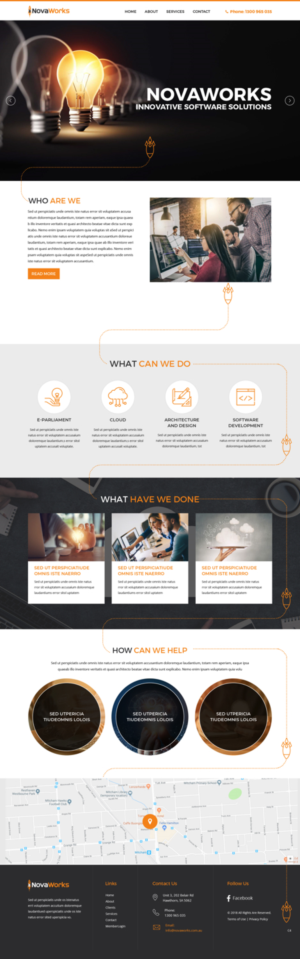Web-Design von pb für Novaworks | Design: #20074378