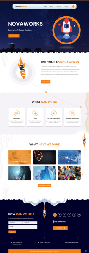 Web-Design von pb für Novaworks | Design: #20074385