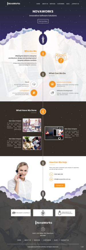 Web-Design von pb für Novaworks | Design: #20074388