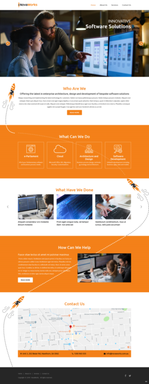 Web-Design von pb für Novaworks | Design: #20074398