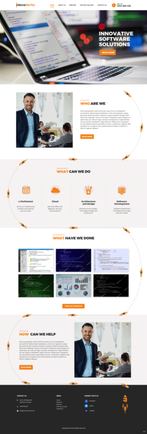 Web-Design von pb für Novaworks | Design: #20074402