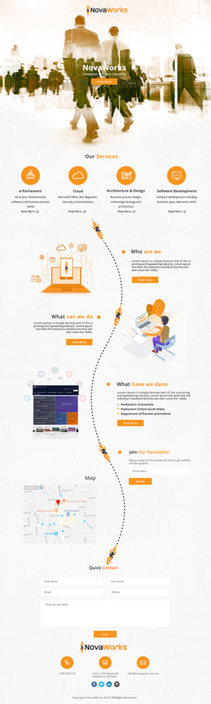 Web-Design von bdesigner9 für Novaworks | Design: #20055632