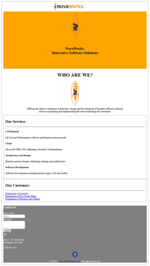 Web Design par Peter 23 pour Novaworks | Design #20086636