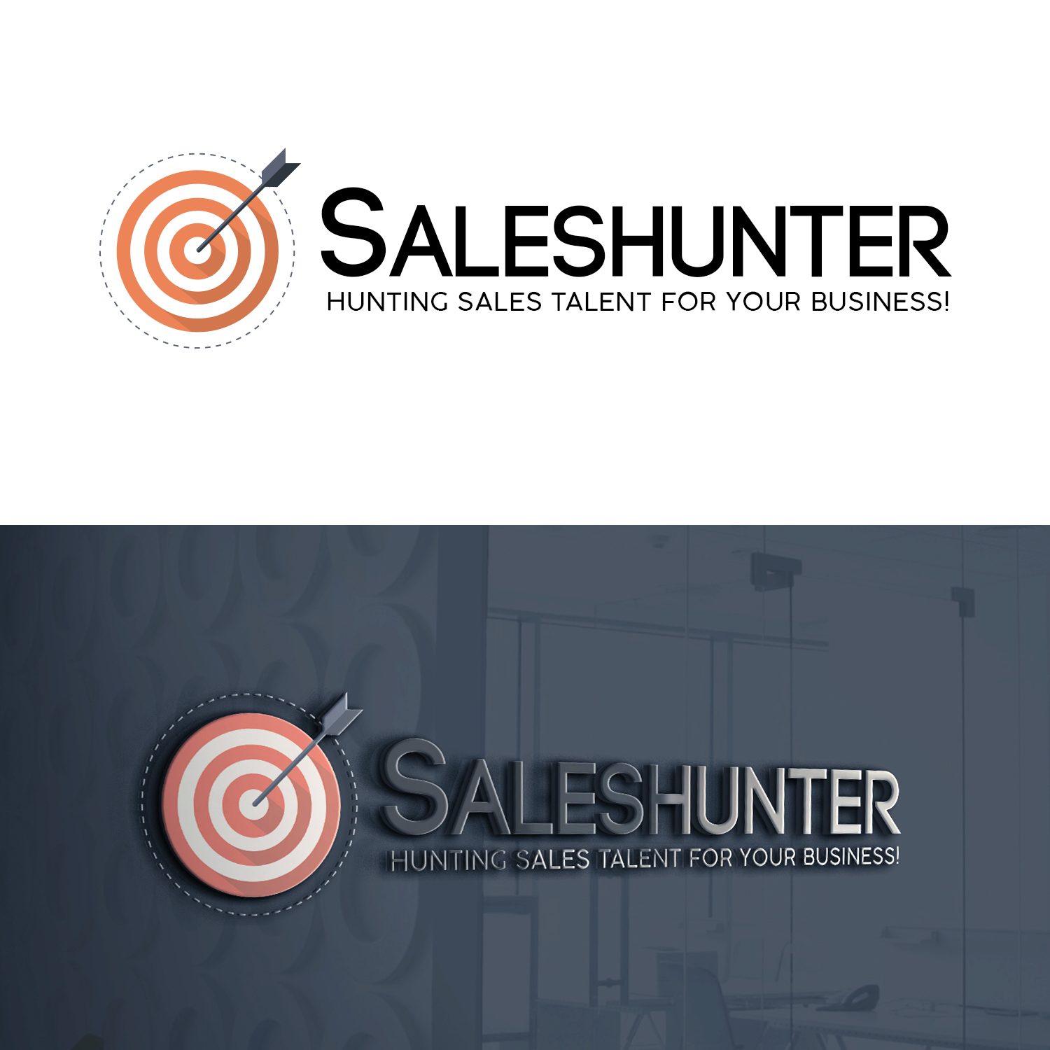Logo Design by kpgroup for Saleshunter Ltd | Design #19682109