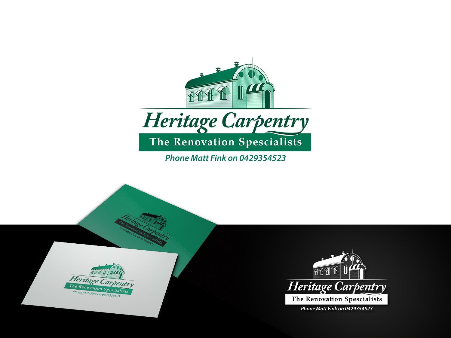 Logo-Design von TTK für Heritage Carpentry Pty Ltd | Design #19580332