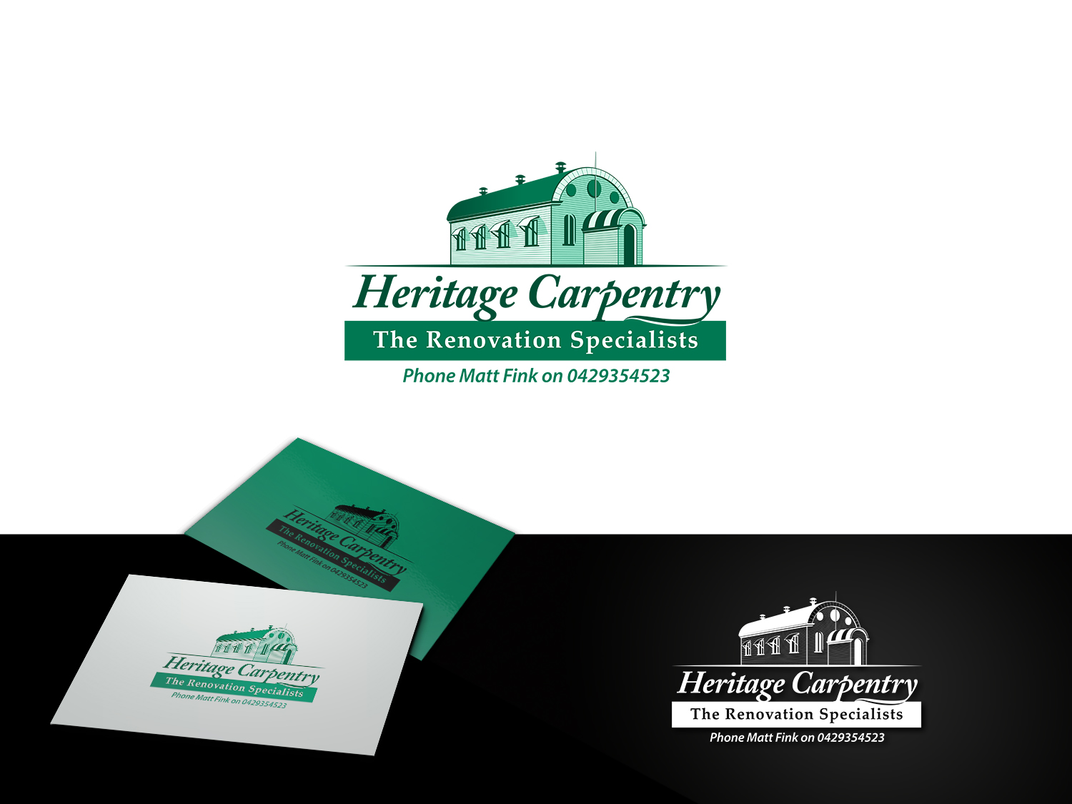 Logo-Design von TTK für Heritage Carpentry Pty Ltd | Design #19584965