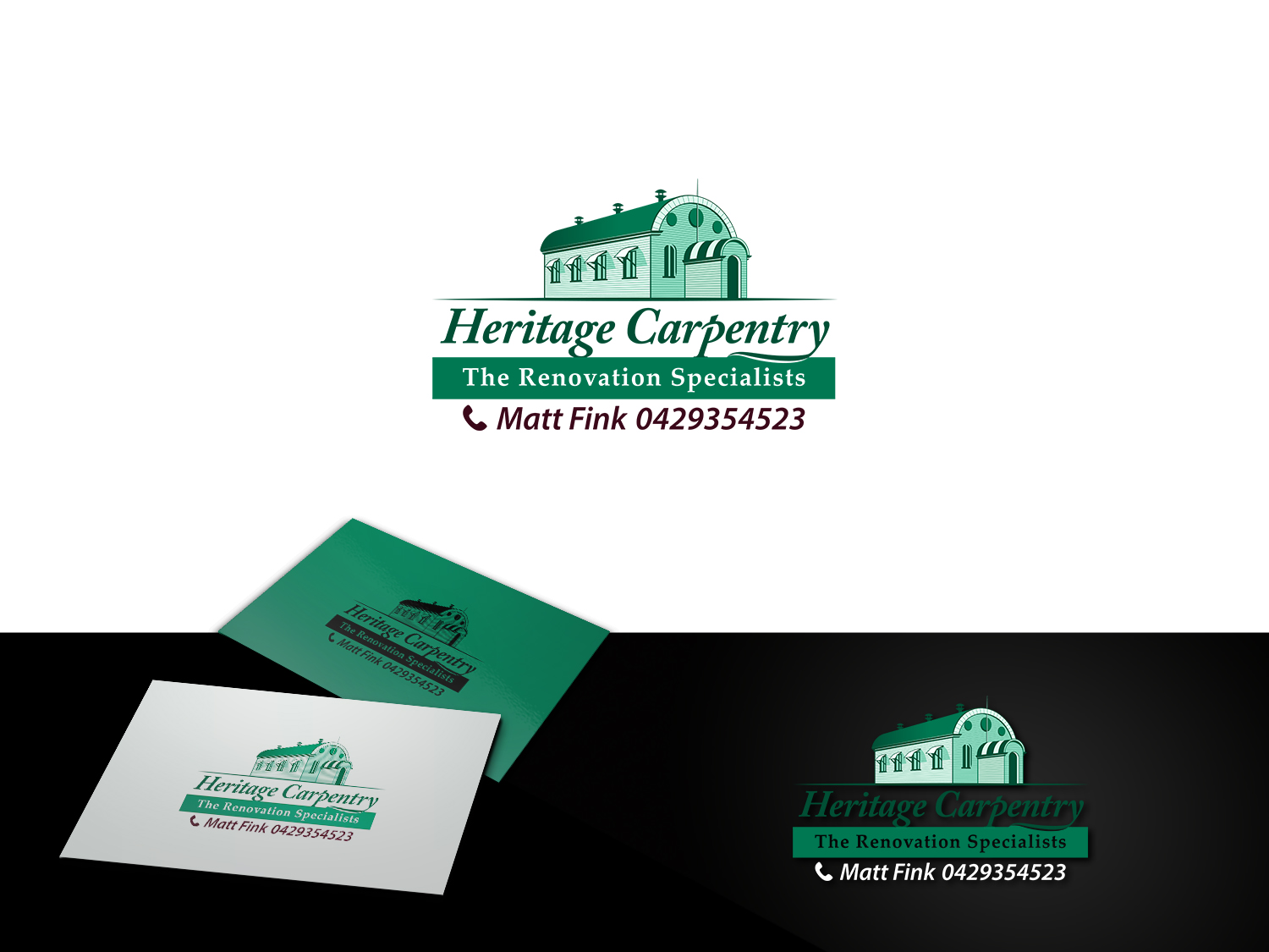 Logo Design by TTK for Heritage Carpentry Pty Ltd | Design #19610301