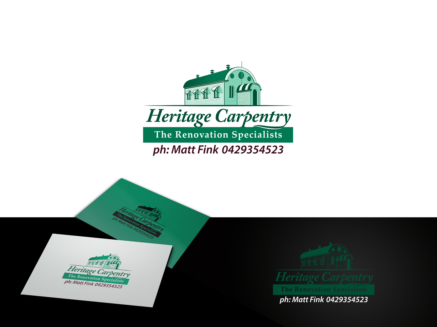 Logo Design by TTK for Heritage Carpentry Pty Ltd | Design #19610303