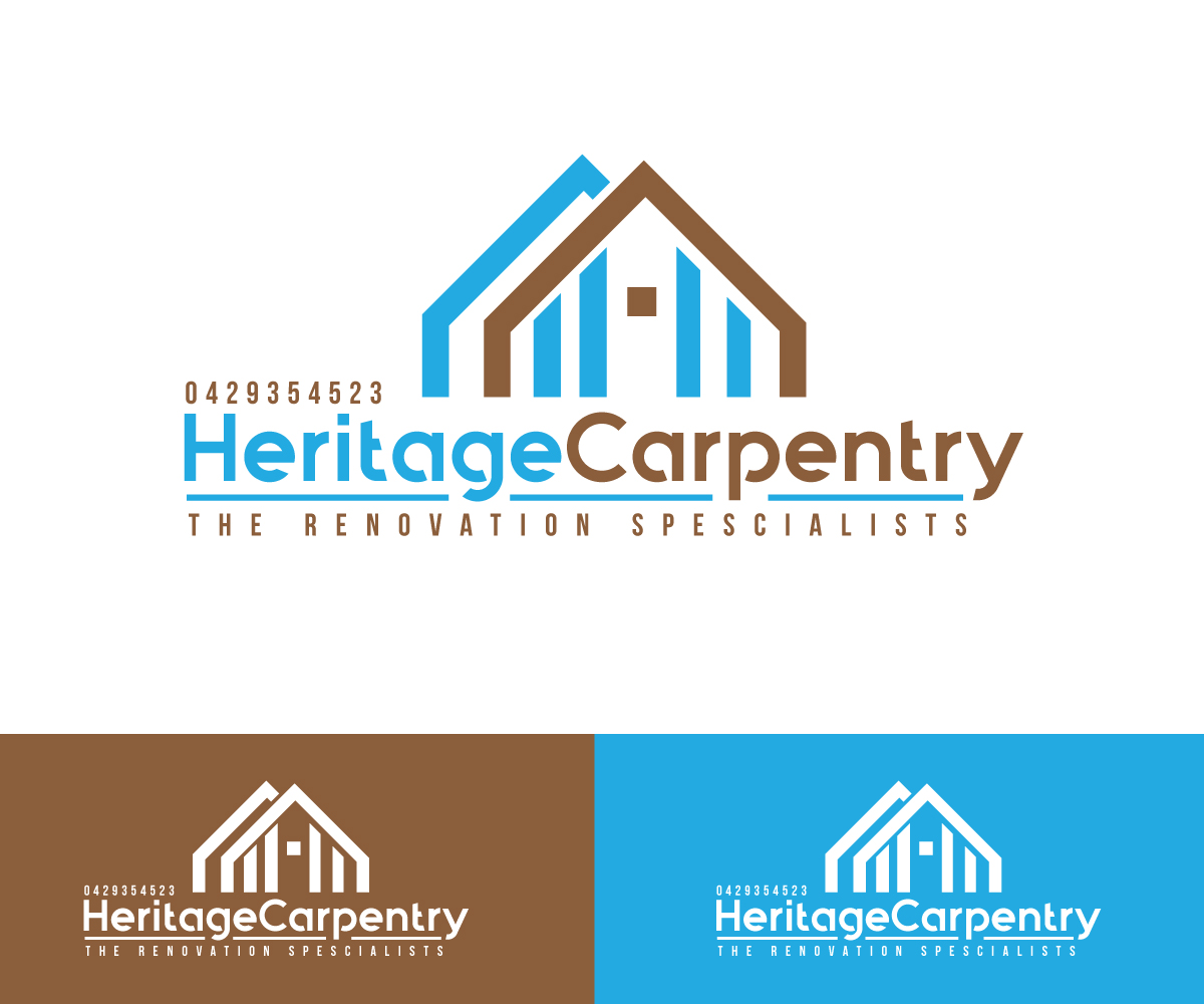 Logo-Design von designmind78 für Heritage Carpentry Pty Ltd | Design #19585293